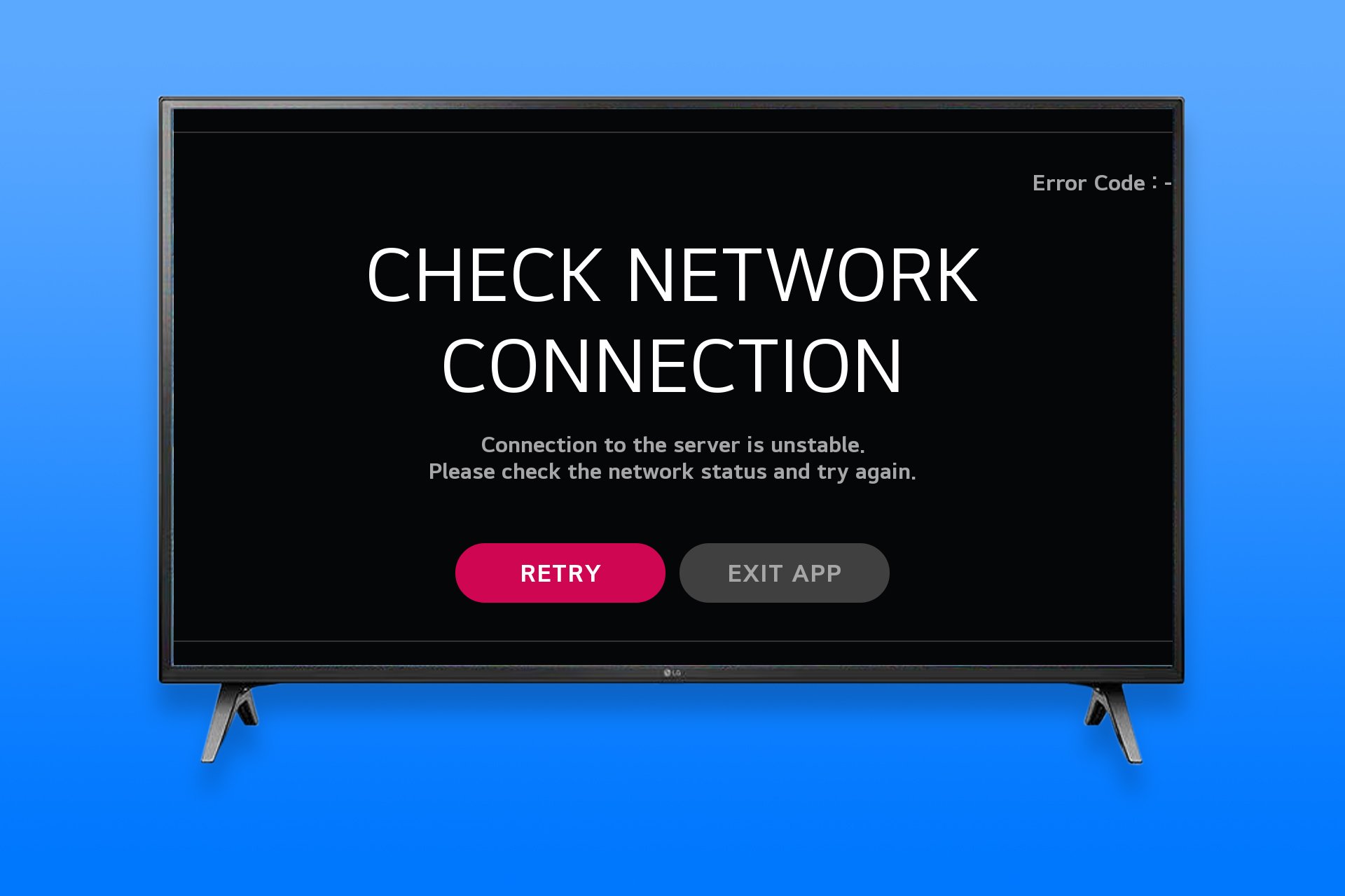 LG Error Code 106
