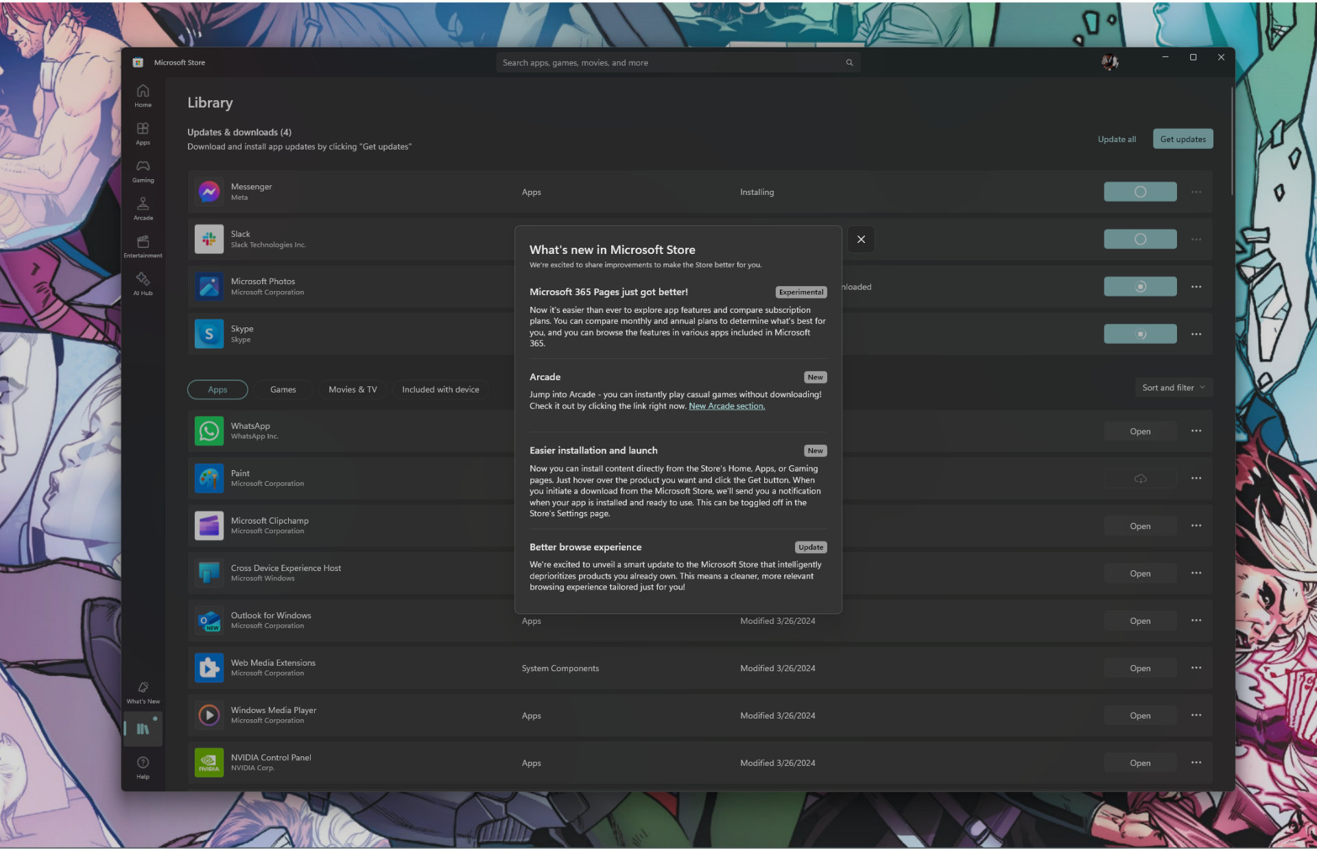 Microsoft Store - March 2024 Update