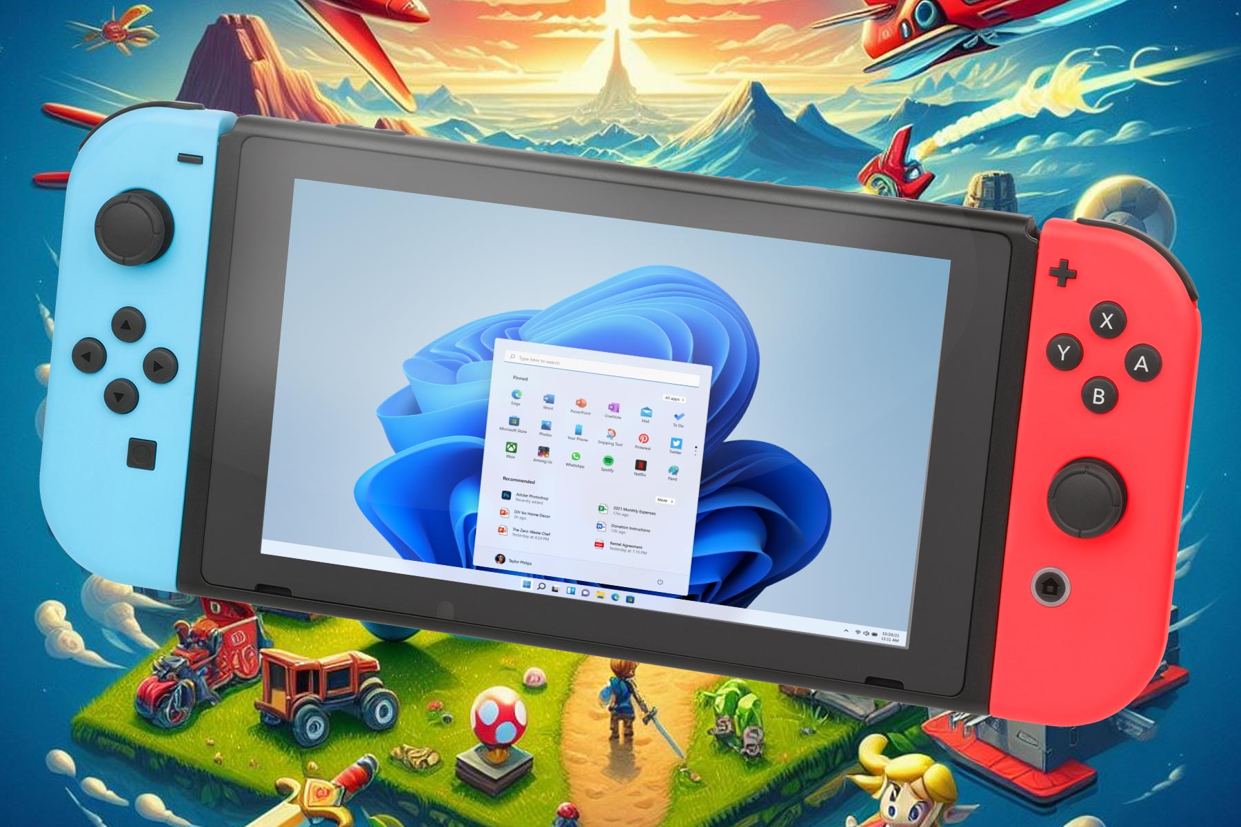 nintendo switch windows 11