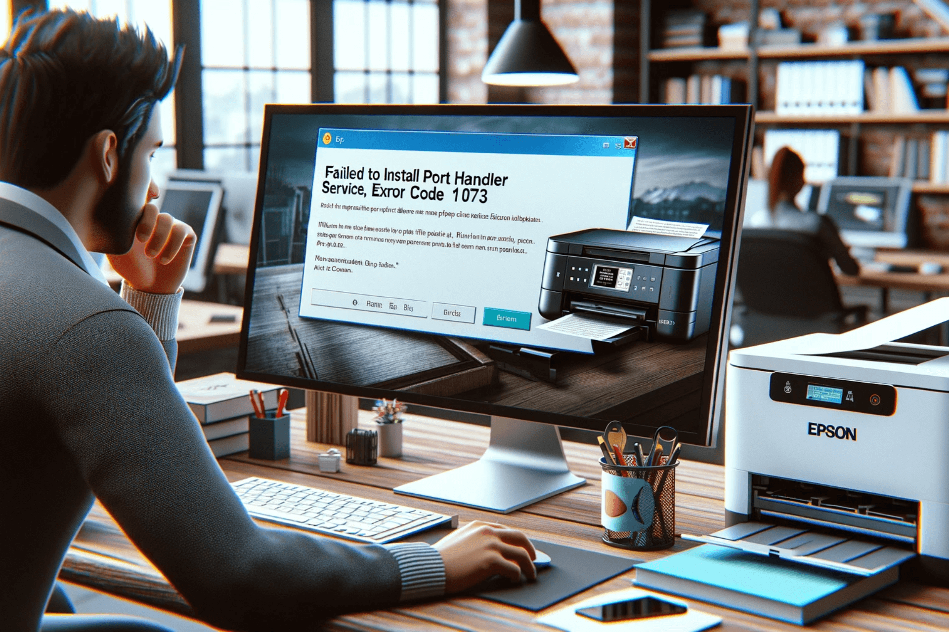 Fix: Failed to Install Port Handler Service Error Code 1073