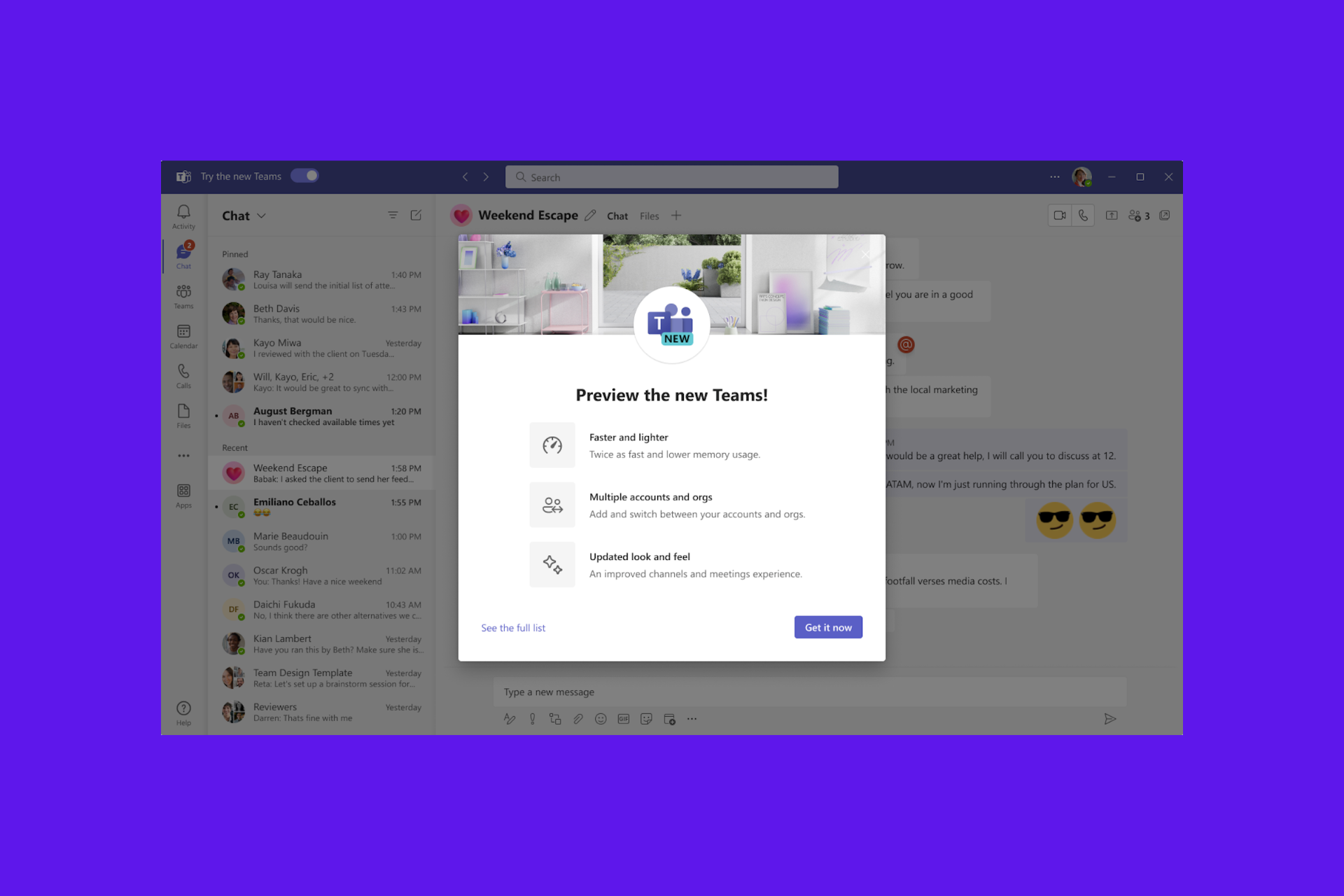 Did you know upgrading to the new Teams app might cost the features you like?